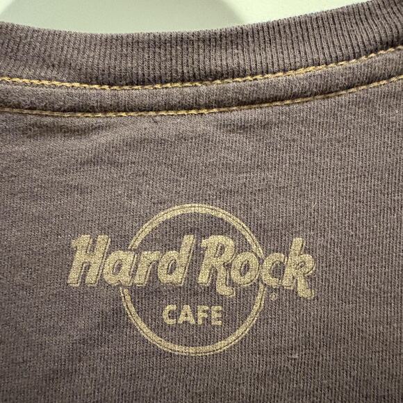 Hard Rock Cafe Shirt Mens XL Gray Costa Maya Embroidered Guitar Crown Tee Y2K - Picture 8 of 14